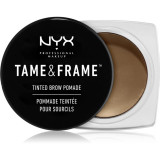 NYX Professional Makeup Tame &amp; Frame Brow pomadă pentru spr&acirc;ncene culoare 01 Blonde 5 g