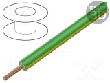 Cablu litat ELECTRO-PJP 2,5mm2 galben-verde PVC 1000V 100m