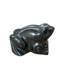 FIGURINA MICUȚĂ DECORATIVA HEMATIT, MODEL BROSCUȚĂ
