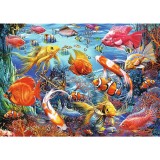 Puzzle 1000 de piese - Hidden Shapes - Underwater Life | Trefl