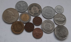 13. Lot monede incepatori - 13 monede - diverse tari foto