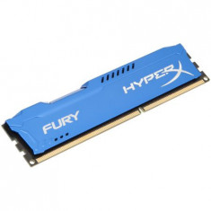 Memorie Kingston HX313C9F/4, HyperX FURY Blue 4GB, DDR3, 1333MHz, CL9, 1.5V foto