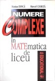 NUMERE COMPLEXE IN MATEMATICA DE LICEU-MARIAN DINCA, MARCEL CHIRITA-348497