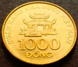 Cumpara ieftin Moneda exotica 1000 DONG - VIETNAM, anul 2003 * cod 1285 = UNC- luciu batere, Asia