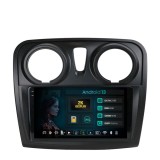 Navigatie 2K Dacia Logan II / Sandero II (2012-2020) 8GB RAM Android 13 Octacore Slot Sim 4G DSP GPS Wi-FI Carplay Android Auto USB Bluetooth Waze Tou