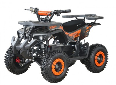 ATV electric NITRO Dusty VX Cross 1000W 36V Snowy tyres, culoare portocalie foto