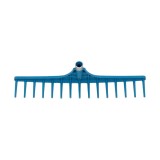 Grebla plastic 80 cm, 15 dinti, albastra pentru uz universal