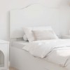 VidaXL Tăblie cap cu headboard Alb 75 cm Lemn compozit 888066