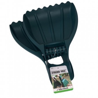 Set 2 lopeti de mana pentru strangerea frunzelor, Strend Pro LC5058, dimensiune 50x34.5 cm foto
