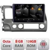 Navigatie Honda Civic Sedan 2005-2011 Android 12, 8+128GB, 2K QLED
