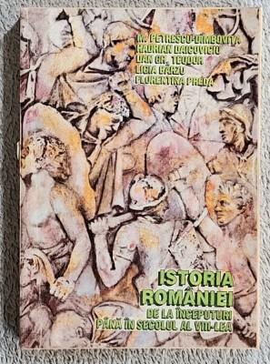 Istoria Romaniei - M.Petrescu Dimbovita Contine dedicatie, data si semnatura primului autor. foto