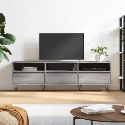 vidaXL Comodă TV, gri sonoma, 150x30x44,5 cm, lemn prelucrat 831282 foto