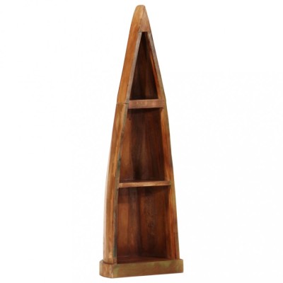 Gossi dulap tip barca, 39x27x127 cm, lemn masiv reciclat foto