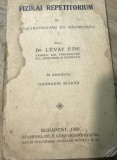 0001R. Fizikai Repetitorium Budapest 1928