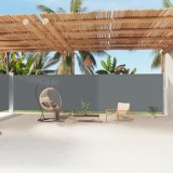 VidaXL Copertină laterală retractabilă, antracit, 200x1200 cm