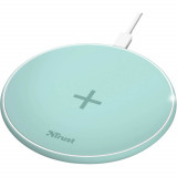 Incarcator wireless Trust Qylo, Wireless Fast Charge, Verde