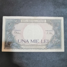 Bancnota UNA MIE LEI -1000 Lei - 10 Septembrie 1941 - in stare buna