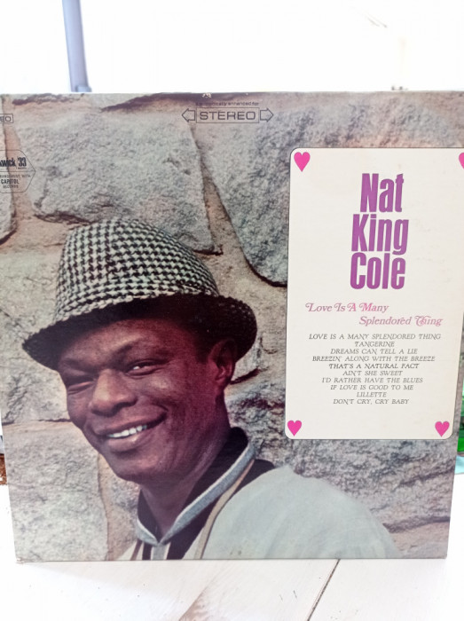 Vinyl/vinil - Nat King Cole - Love is a many Speldored Things - Pickwick USA