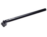 Tija sa bicicleta aluminiu 28.6x450mm, Negru, usoara