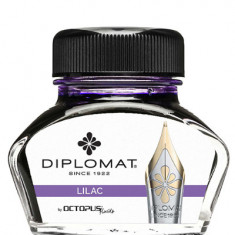 Calimara Cu Cerneala Diplomat Octopus, 30 Ml - Liliac