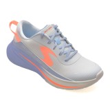 Pantofi sport SKECHERS albi, WAVE, din material textil