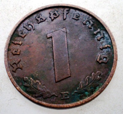 B.054 GERMANIA 1 REICHSPFENNIG 1938 E foto