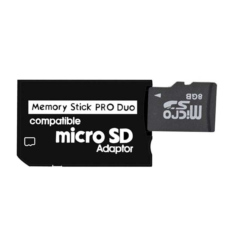 Adaptor card micro SD / SDHC la Memory Stick MS Pro Duo pt PSP camera foto  Sony | Okazii.ro