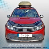 Deflector capota compatibil Dacia Sandero I / Sandero Stepway 2009-2012 Cod: 15031 / DEF4