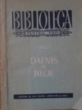 Dafnis si Hloe - Longos - Roman 1954, Editura de Stat pentru Literatura si Arta, Colectia BPT, limba romana, 162 pagini