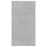 Covor cu fire scurte, gri deschis, 80x150 cm