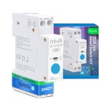 Siguranta inteligenta Nous D2T, 20A, Tasmota, 1 canal, Monitorizare energie, montare pe sina DIN, ESP32