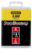 Capse pentru apilcatii uzuale Tip A 6mm 5000 buc Stanley - 1-TRA204-5T