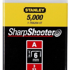 Capse pentru apilcatii uzuale Tip A 6mm 5000 buc Stanley - 1-TRA204-5T