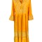 Rochie dama casual RL24, portocaliu , marimea L