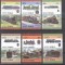 Tuvalu Niutao 1985 Trains Railways 6 pair Mi.45-56 MNH B.005