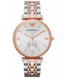 Cumpara ieftin Ceas Barbatesc Emporio Armani Classic AR1677, Quartz, 40mm, Inox, Analog, Cristal Mineral, Rezistent Apa