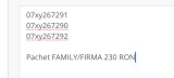 Cartele numere usoare consecutive