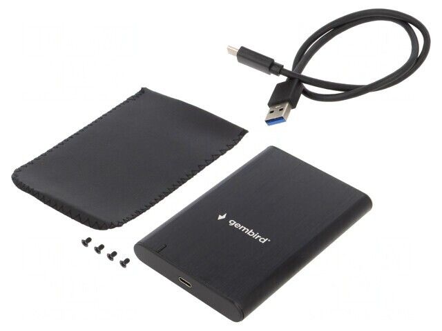 Carcasă Hard Disk 2.5&quot; USB 3.1 Type-C cu LED Indicator