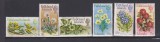 INSULELE MALVINE 1971 FLORA MI. 196-198 si 201-203 MNH