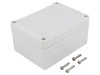 Carcasa Universala HAMMOND ABS Gri IP66, Serie 1555, Dimensiuni 90x120x60 mm, Model 1555FGY