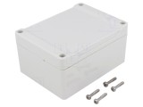 Carcasă Universală ABS Gri IP66 90x120x60mm