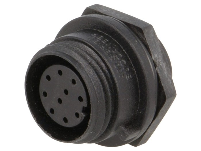 Conector Circular mamă 10-PIN IP68