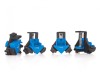 Set 4 cleme de colt cu strangere rapida, unghi 90&deg;, Geko G29928