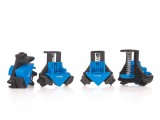 Set 4 cleme de colt cu strangere rapida, unghi 90&deg;, Geko G29928
