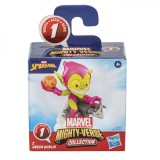 SPIDER MAN MIGHTY VERSE SERIA 1 FIGURINA GREEN GOBLIN 6CM, SPIDER-MAN