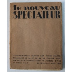 LE NOUVEAU SPECTATEUR - 1er ANNEE , No. 6 - 7 , 1919