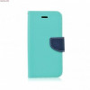 Husa Flip Fancy Apple iPhone 6 Plus (5.5) Mint/Blue