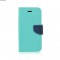 Husa Flip Fancy Samsung G355 Galaxy Core 2 Mint/Blue