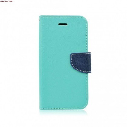Husa Flip Fancy Microsoft LUMIA 540 Mint/Blue
