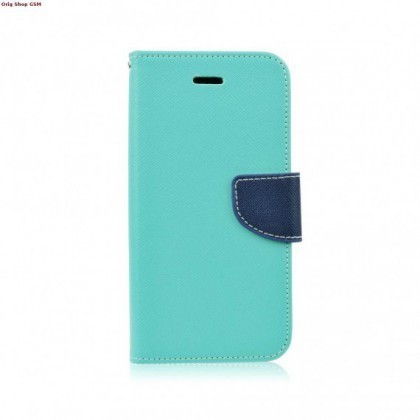 Husa Flip Fancy Sony Xperia M4 Mint/Blue